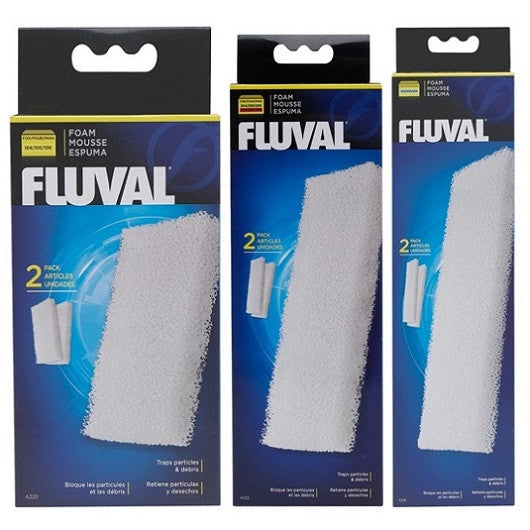 Fluval Foam Filter Block - 2 Pack