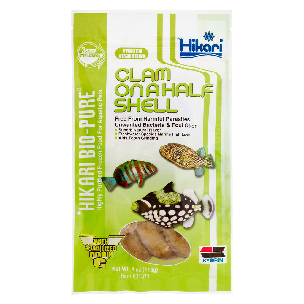Frozen Clam On A Half Shell - Flat Pack - 4 oz