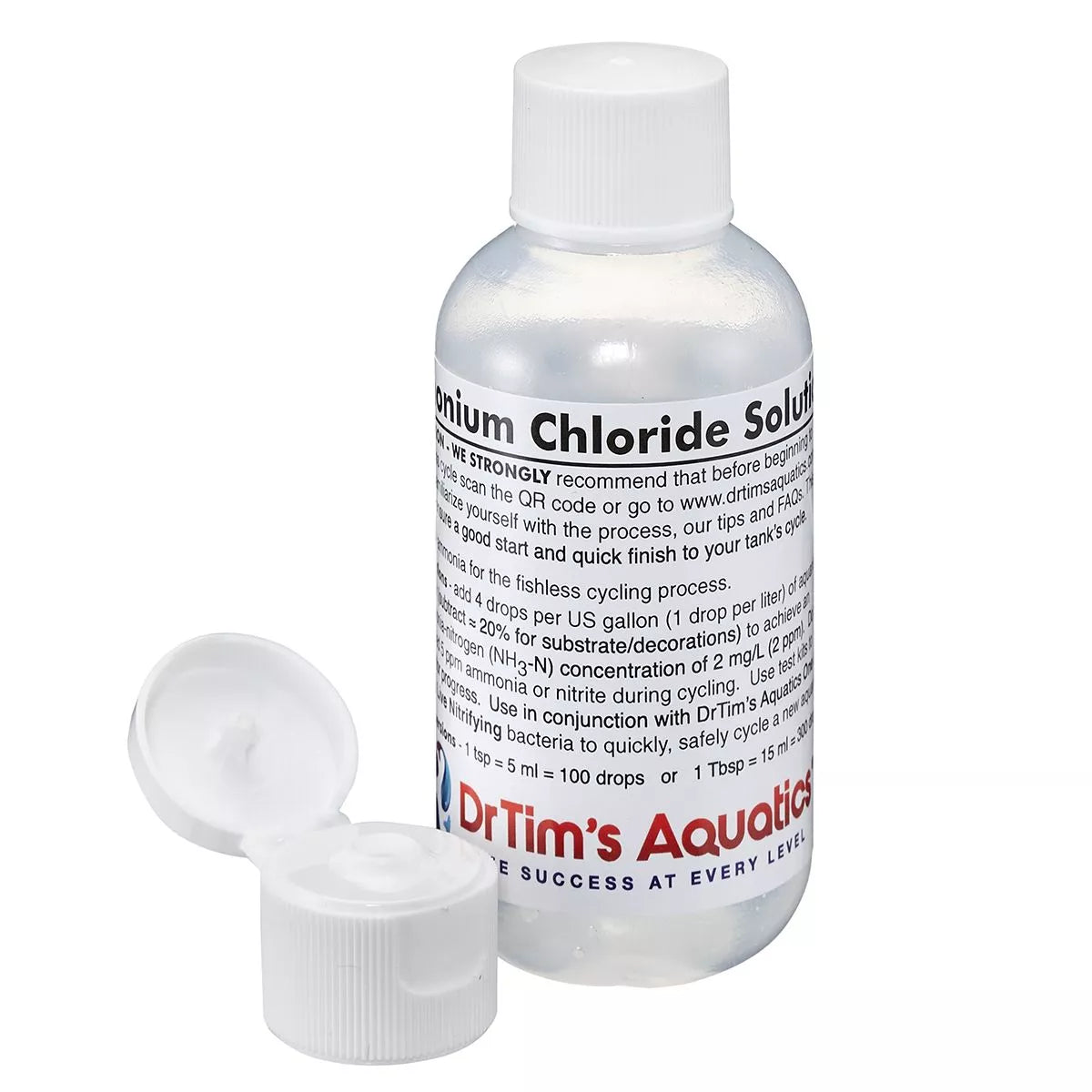 Dr. Tims Ammonium Chloride For Fishless Cycles 2oz
