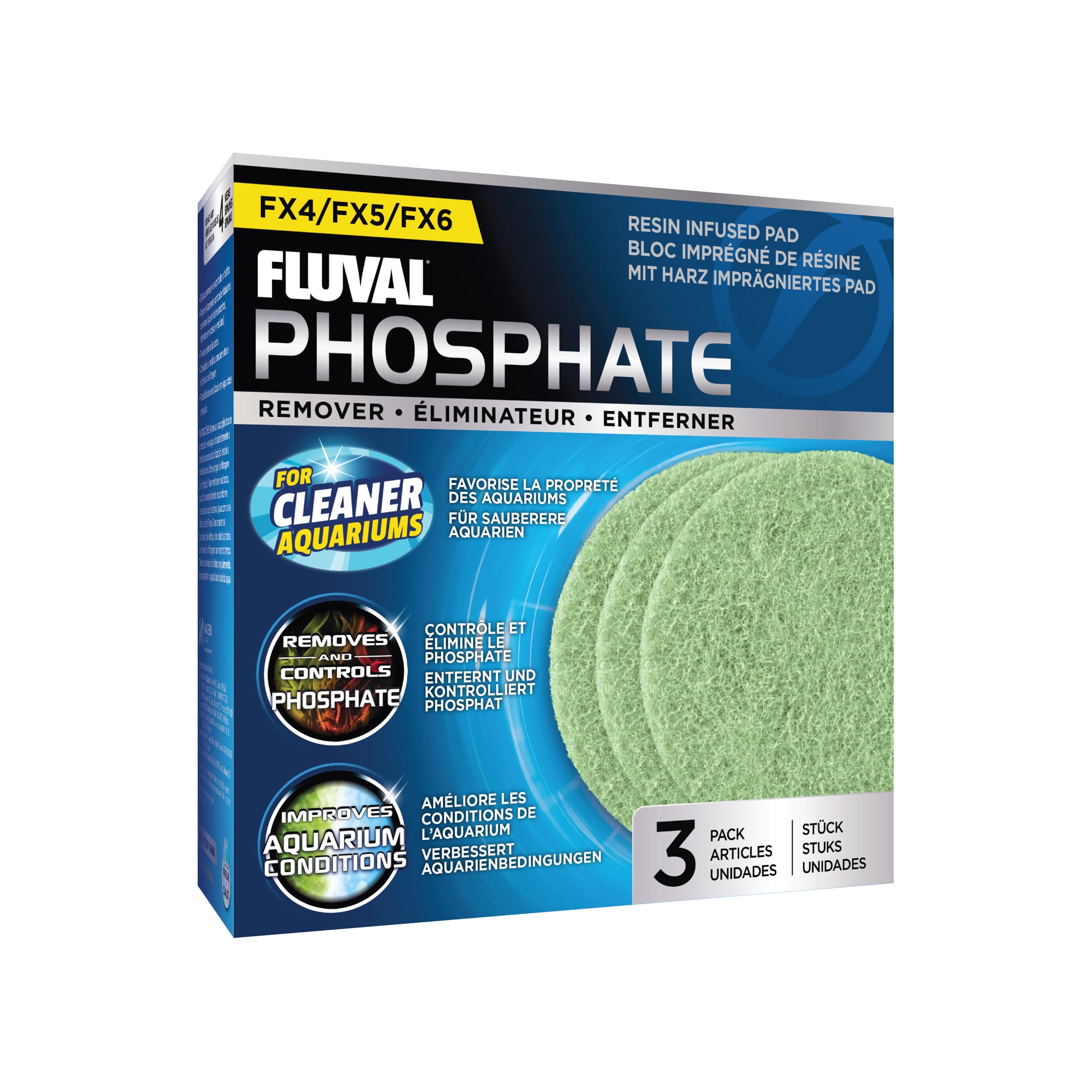 Fluval FX4/FX5/FX6 Phosphate Remover - 3 pack