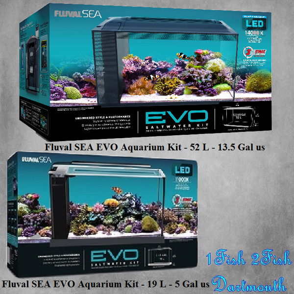 Fluval SEA EVO Aquarium Kits – 1 Fish 2 Fish Dartmouth