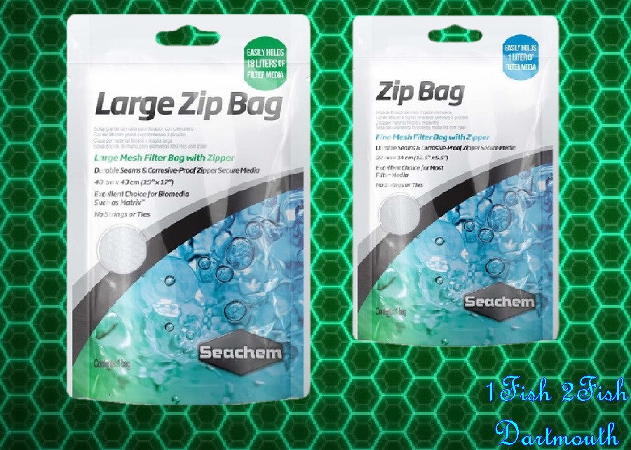 Seachem Zip Bags