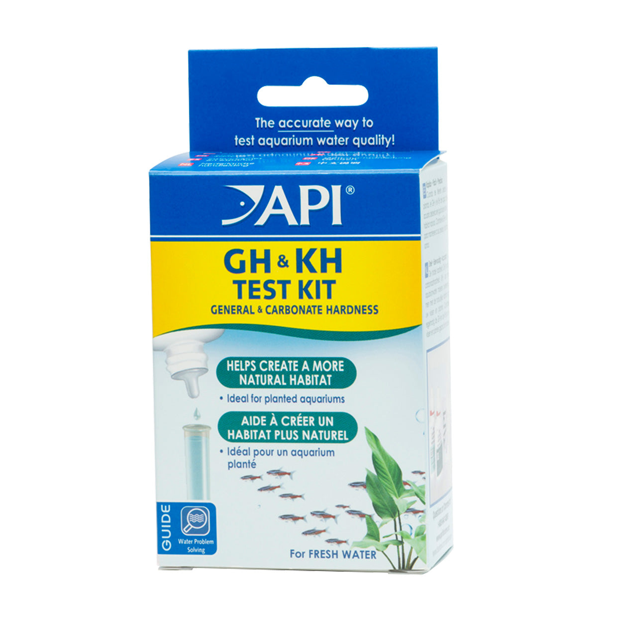 Api - GH & KH General & Carbonate Hardness Test Kit - Freshwater