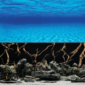 Underwater Treasures Aquarium Backgrounds - Per ft