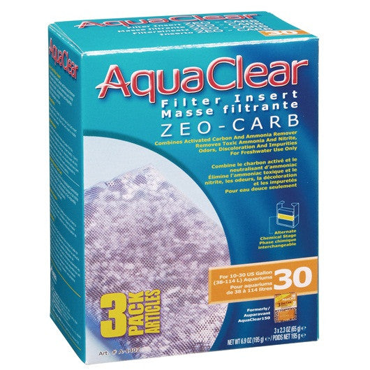 AquaClear Zeo-Carb Insert - 3 Pack