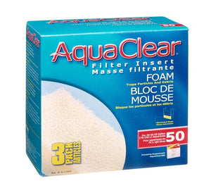 AquaClear Foam Filter Inserts - 3-Pack
