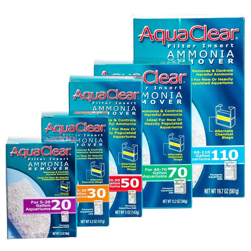 AquaClear Ammonia Remover Filter Insert - 3 Pack