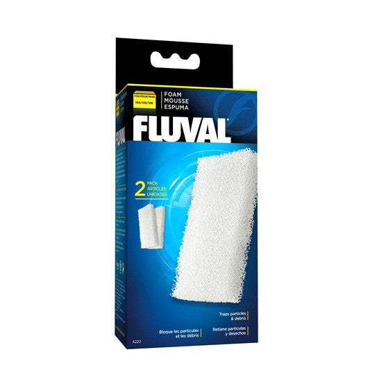 Fluval Foam Filter Block - 2 Pack