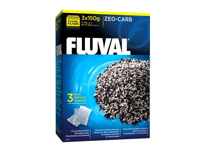 Fluval Zeo Carb - 3 x 150 g