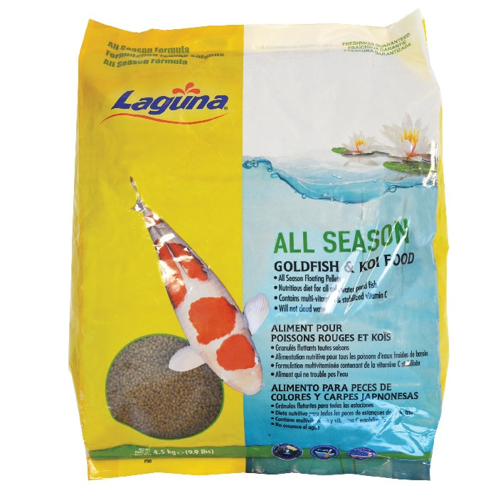 Laguna All Season Goldfish & Koi Floating Food - 4.5 kg (9.9 lb)